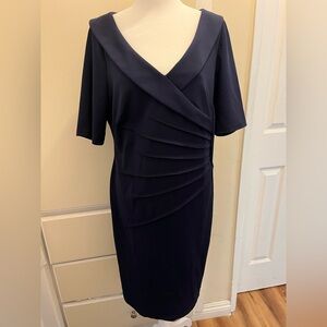 Elegant Navy Dress